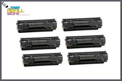 6 Pack CE285A Premium Compatible Toner Cartridges for the HP LaserJet M1132, M1212nf, P1102, P1102W