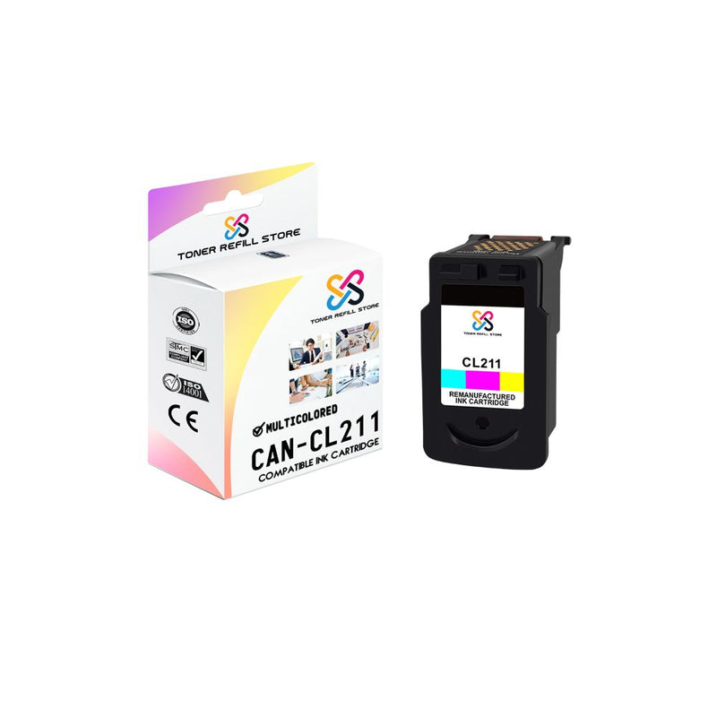 Canon CL-211 CL211 XL Compatible Color Ink Cartridge