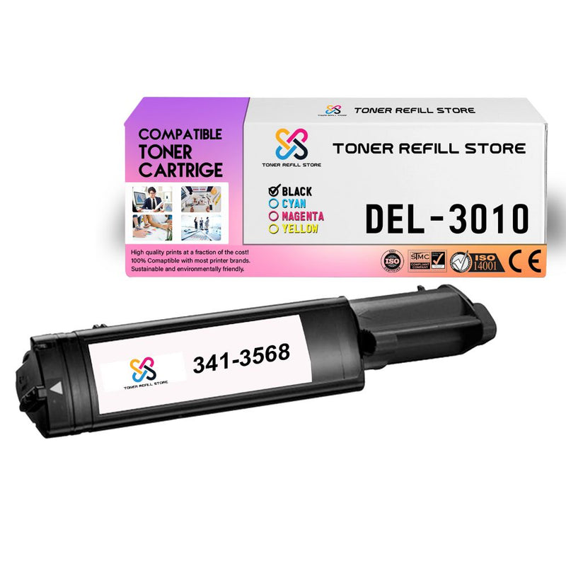 Dell 3010 3010cn 341-3568 Black Compatible Toner Cartridge