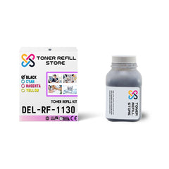 Dell 1130 1133 MFP 1135 MFP 1 Pack Black Toner Refill With Chip