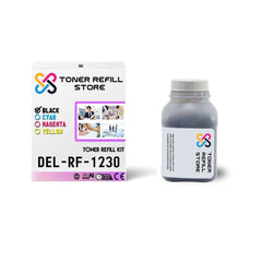 Dell 1230 1230c 1235 High Yield Black Toner Refill With Chips