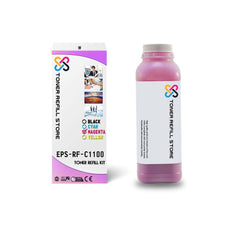 Epson C1100 High Yield Magenta Toner Refill Kit With 1 Chip
