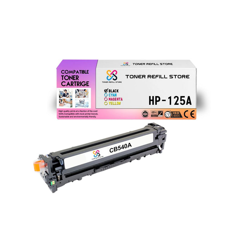 HP Color LaserJet CB540A CP1215 CM1312 Black Comp Cartridge