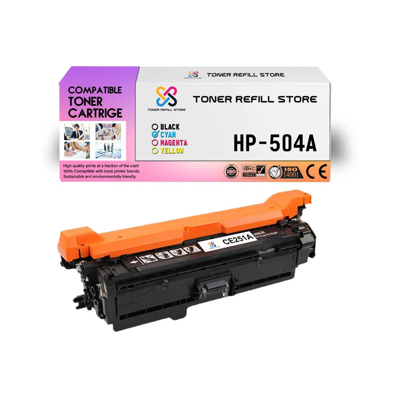 HP Color LaserJet CE251A CP3525 Cyan Compatible Toner Cartridge