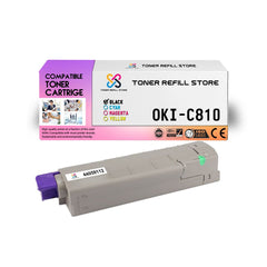 Okidata C7100 C7300 C7500 41963002 Magenta Compatible Toner Cartridge