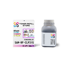 Black Toner Refill With Chip compatible with the Samsung CLP-310 CLP-315 CLX-3170