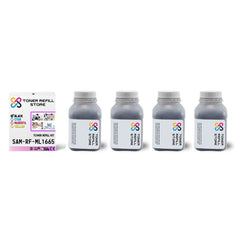 4 Pack Toner Refill Kit With Chip compatible with the Samsung ML-1660 ML-1665