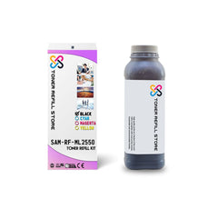 Black High Yield Toner Refill Kit With Chip compatible with the Samsung ML-2550, ML-2551, ML-2552