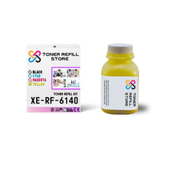 Xerox Phaser 6140 High Yield Yellow Toner Refill Kit With Chip