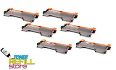 6 Pack Premium Compatible Toner Cartridges for the Brother TN450 TN-450 HL-2220 MFC-7860