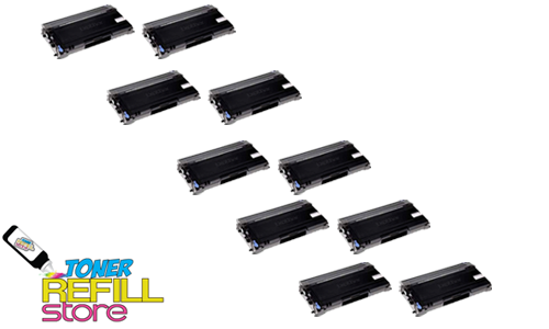 Brother TN-350 TN350 10 Pack High Yield Compatible Toner Cartridges