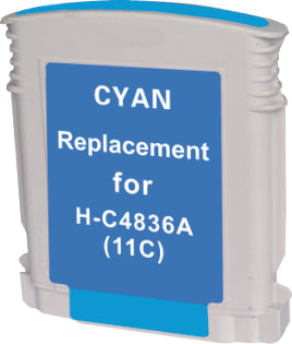 HP C4836A #11 Cyan Compatible Ink Cartridge