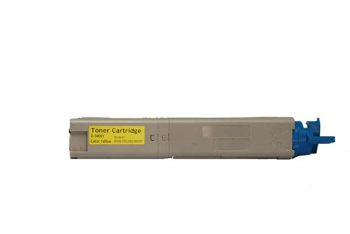Okidata C3300 C3400 C3520 43459301 Yellow Compatible Toner Cartridge