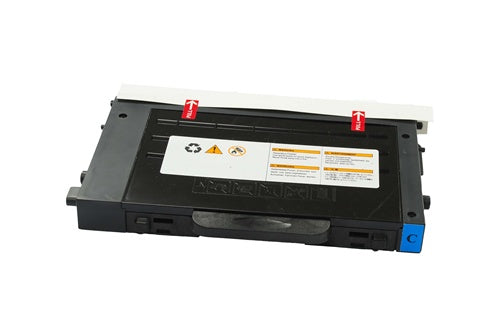 Cyan Toner Cartridge compatible with the Samsung CLP-500 CLP-550 CLP-500D5C