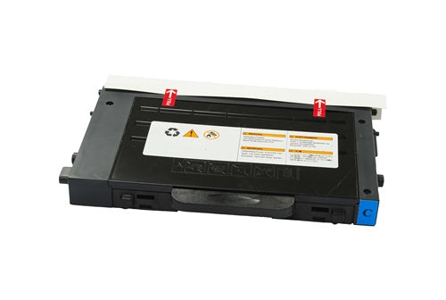 Cyan Toner Cartridge compatible with the Samsung CLP-510 CLP-510D5C