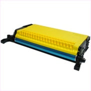 Yellow Toner Cartridge compatible with the Samsung CLP-600 CLP-650 CLP-Y600A