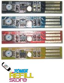 4 Pack High Yield Toner Cartridge Reset Chips for Dell 2150 2150cn 2155 2155MFP
