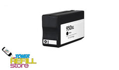 Black Compatible High Yield Ink Cartridge for HP CN045AN - 950XL - Shows Accurate Ink Levels