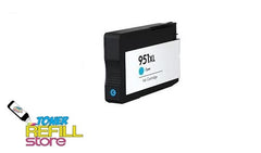 Cyan Compatible High Yield Ink Cartridge for HP CN046AN - 951XL - Shows Accurate Ink Levels