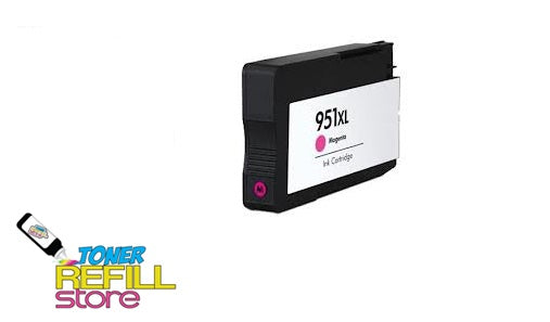 Magenta Compatible High Yield Ink Cartridge for HP CN047AN - 951XL - Shows Accurate Ink Levels