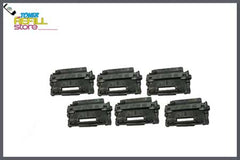 6 Pack Premium Compatible CE255X High Yield Toner Cartridges for the HP LaserJet P3011 P3015 P3015d