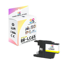 Brother LC65Y LC65 Yellow Compatible Ink Cartridge