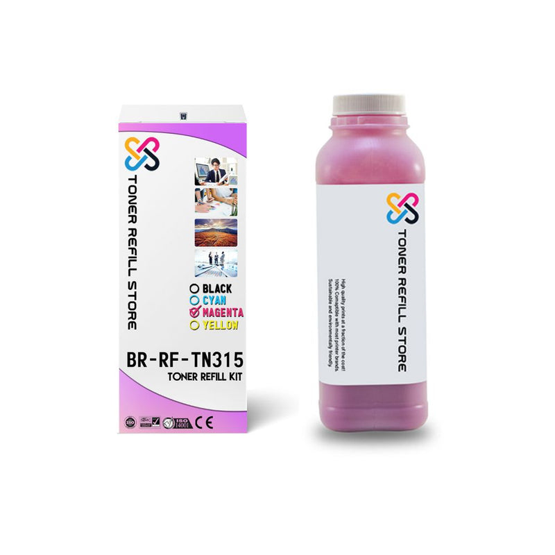 Brother TN310 TN315 TN-315 TN-315M HL-4150 Magenta Toner Refill