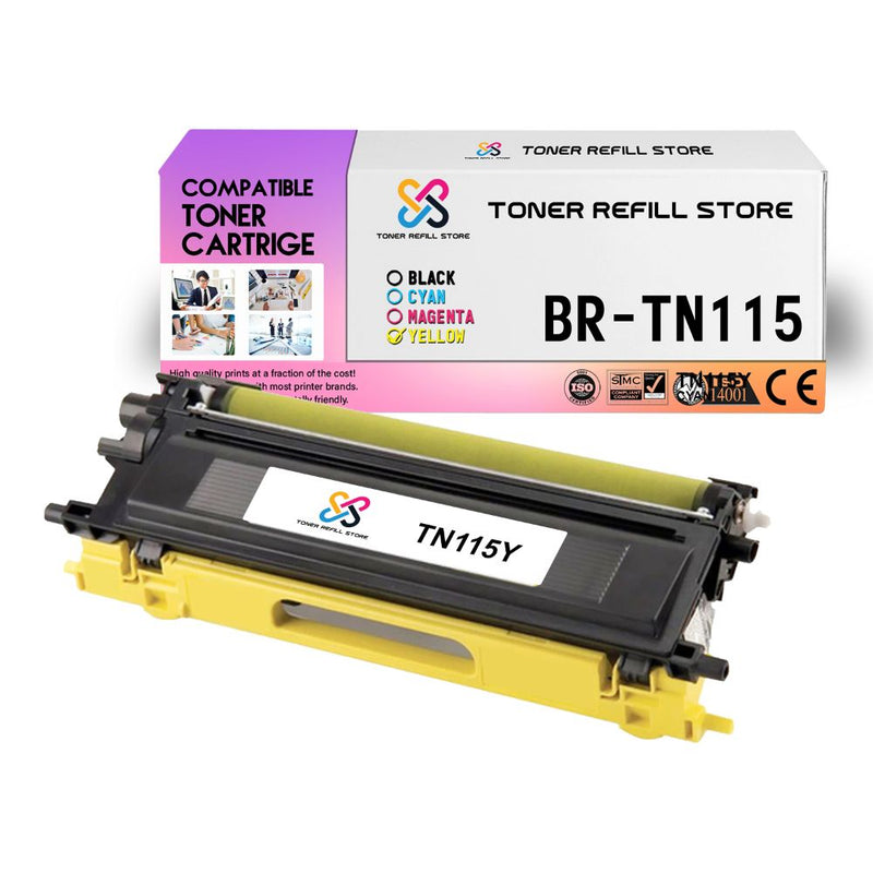 Brother TN115 TN115Y HL-4040 Yellow Compatible Toner Cartridge