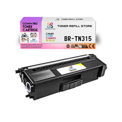 Brother TN-315Y Yellow High Yield Compatible Toner Cartridge