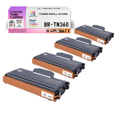 4 Pack Premium Compatible DR-360 DR360 Drum Unit for the Brother TN360 HL-2140