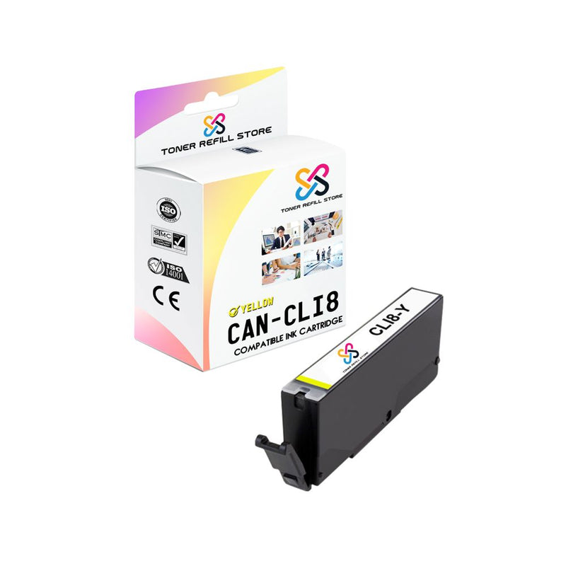 Canon CLI-8Y CLI-8 Compatible Yellow Ink Cartridge