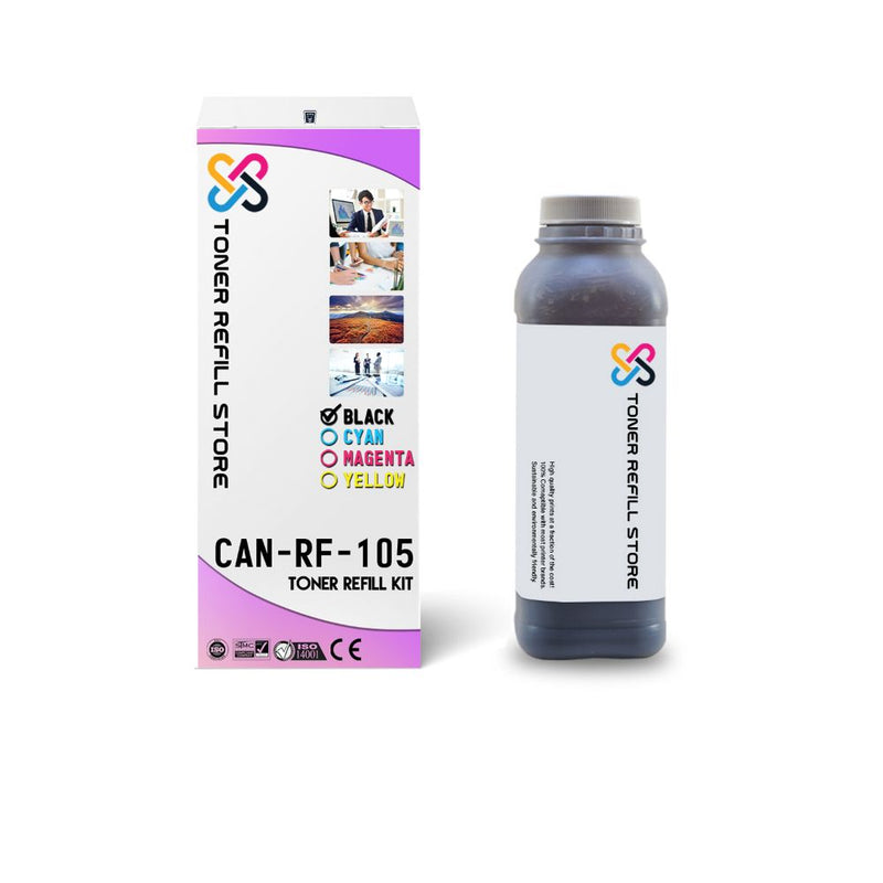 Black High Yield Toner Refill Kit Kit for Canon 105 0265B001AA ImageClass MF-7280