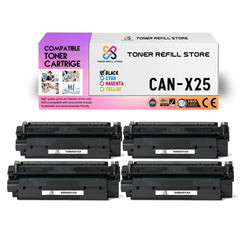 Canon X25 4 Pack Compatible Toner Cartridges for the Canon ImageClass MF3110