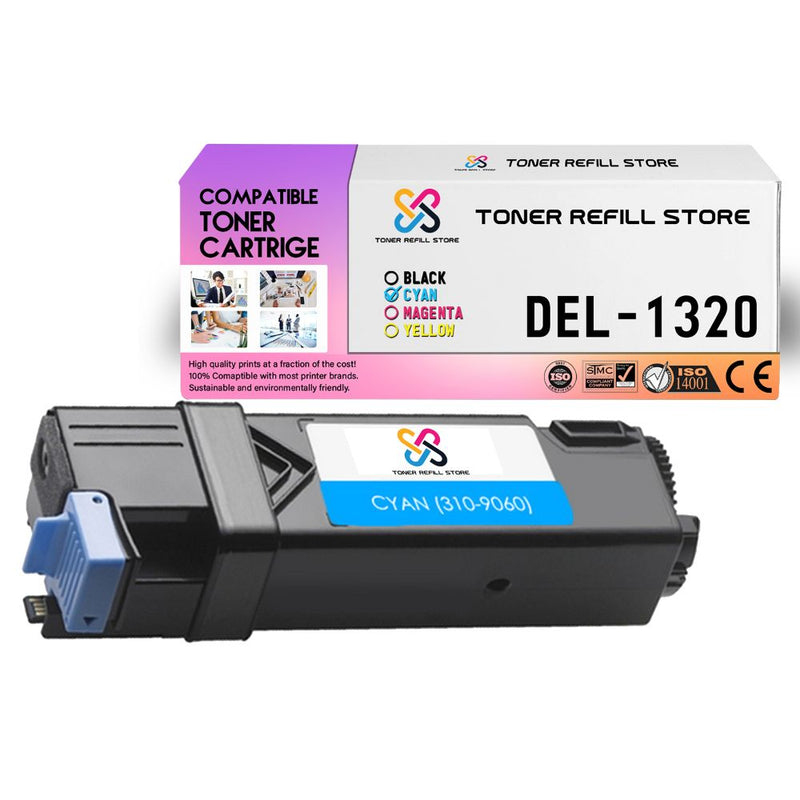 Dell 1320 1320c 310-9060 Cyan High Yield Compatible Toner Cartridge