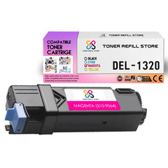 Dell 1320 1320c 310-9064 Magenta High Yield Compatible Toner Cartridge