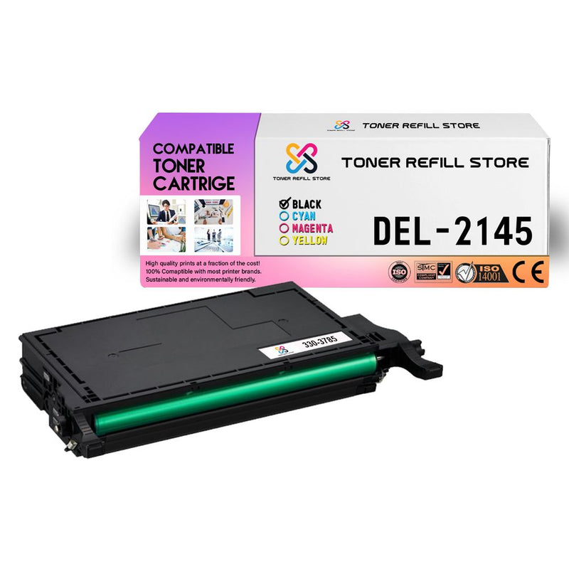 Dell 2145 2145CN 330-3789 Black Compatible Toner Cartridge