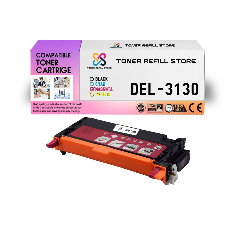 Dell 3130 330-1195 330-1200 Magenta Compatible Toner Cartridge