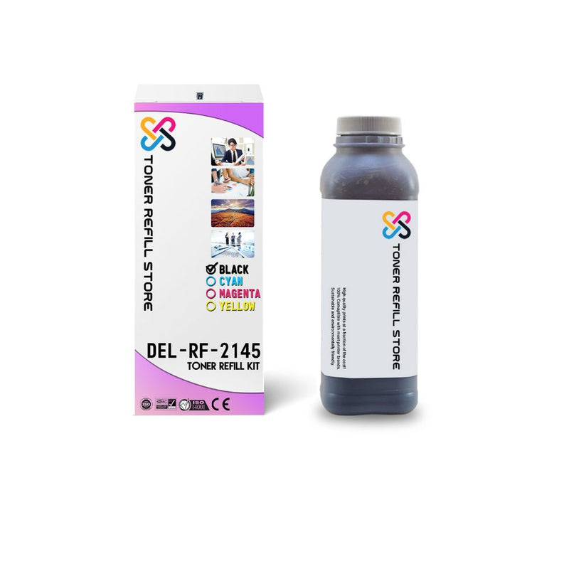 Dell 2145 2145c 2145cn High Yield Black Toner Refill With Chip