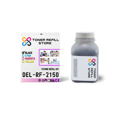 Black High Yield Toner Refill Compatible with Dell 2150 2150cn 2155MFP with chip