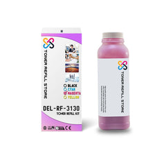 Dell 3130 3130cn High Yield Magenta Toner Refill Kit With Chip