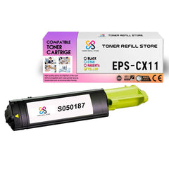 Epson ActionLaser S050187 CX11Y CX11 Yellow Compatible Toner Cartridge