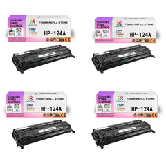 4 Pack HP Compatible CF210A CF211A CF212A CF213A (HP 131A) Toner Cartridges