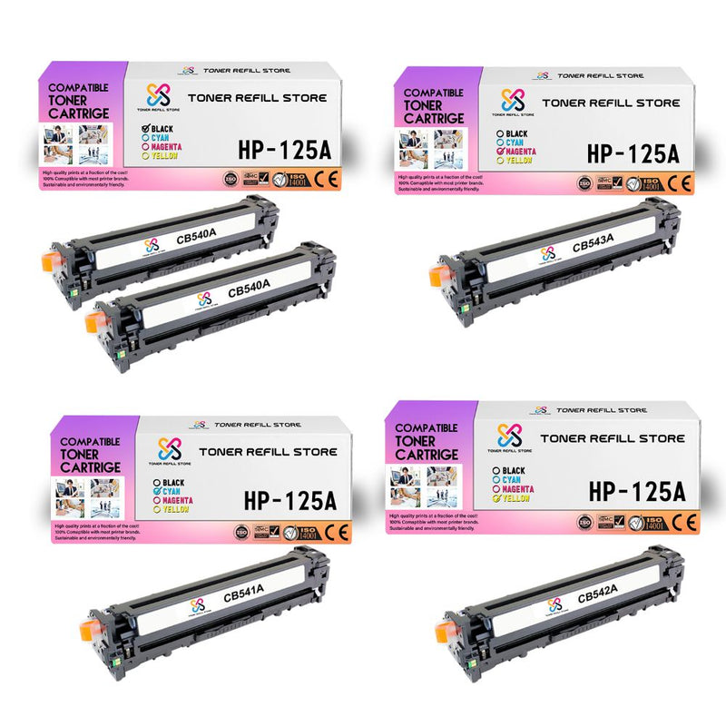 4 Pack HP Compatible CF210X CF211A CF212A CF213A (HP 131A and HP 131X) High Yield Toner Cartridges
