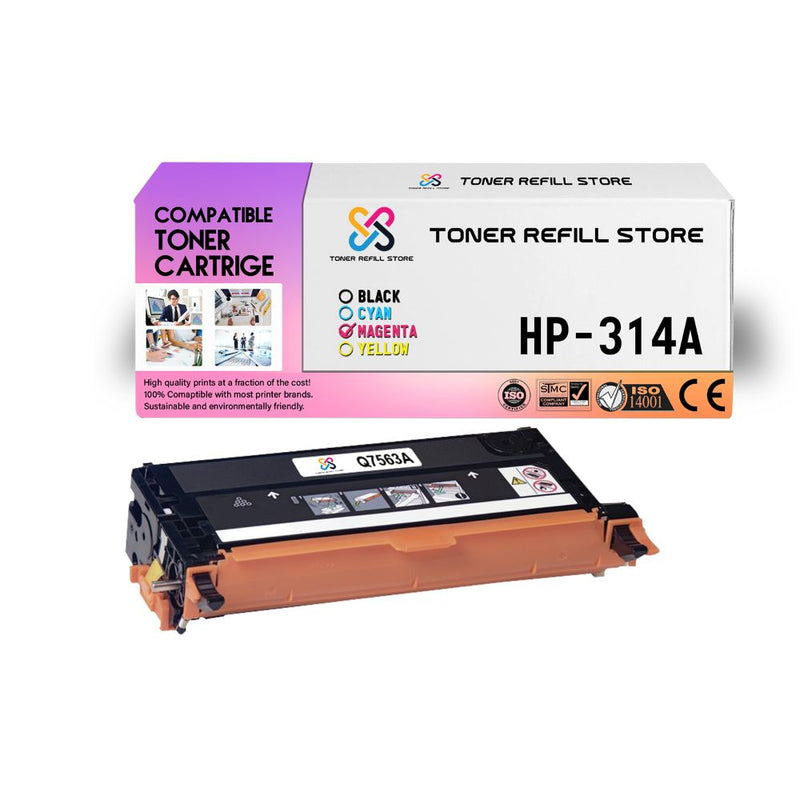 HP Color LaserJet Q7563A 2700 3000 Magenta Compatible Toner Cartridge