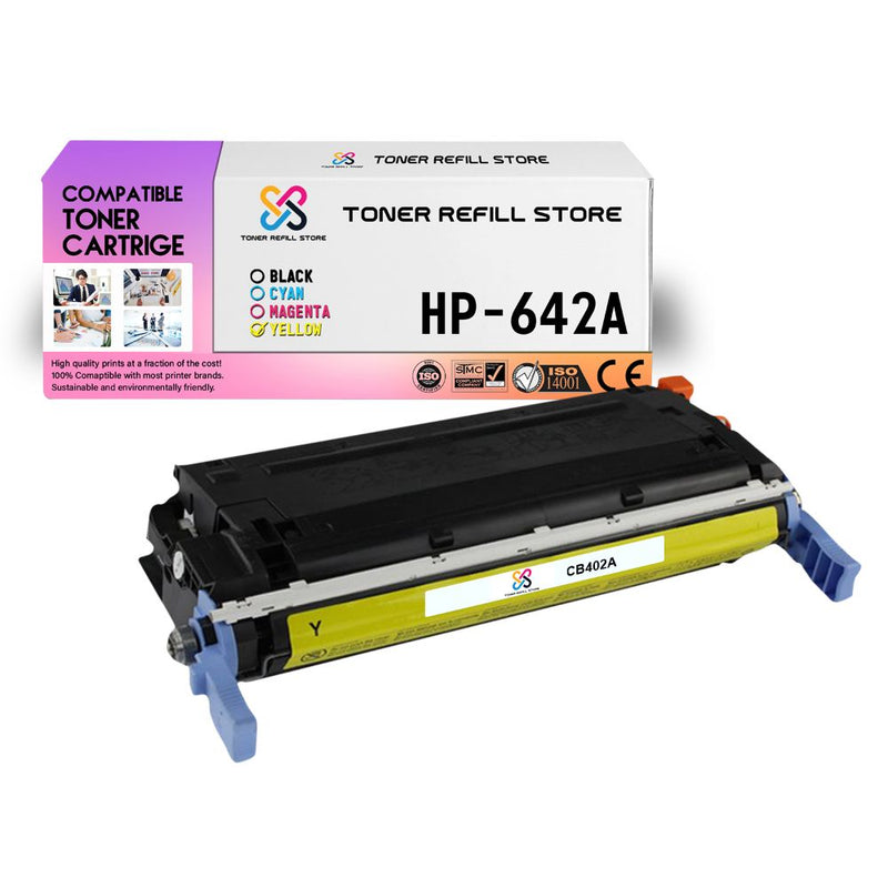 HP Color LaserJet CB402A CP4005 Yellow Compatible Toner Cartridge