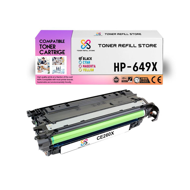 HP CE260X High Yield Black Compatible Toner Cartridge for CP4025