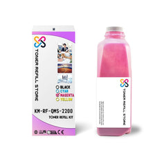 QMS DeskLaser 2200 2210 Magenta Toner Refill Kit