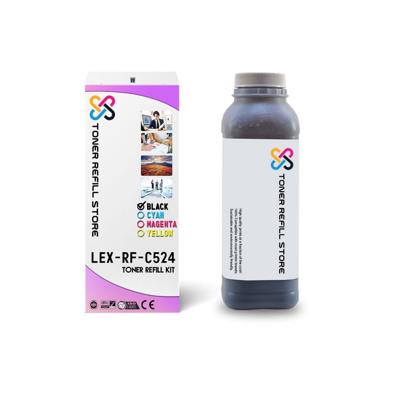 Lexmark C500 High Yield Black Toner Refill Kit