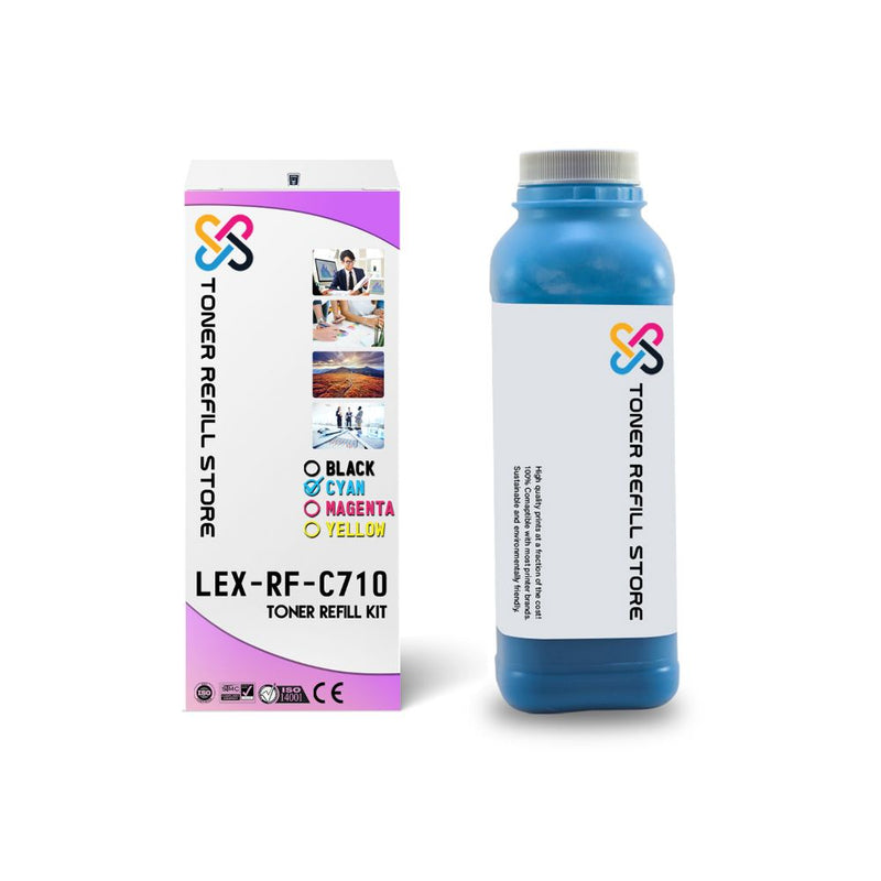 Lexmark C710 High Yield Cyan Toner Refill Kit