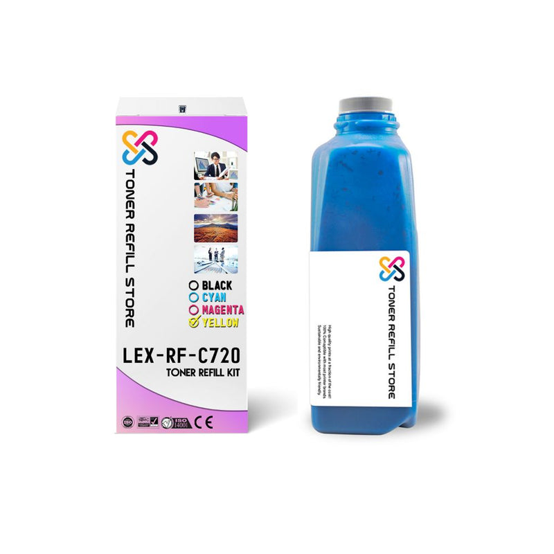 Lexmark C720 15W0900 Cyan High Yield Toner Refill